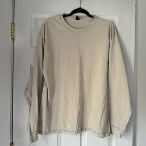 Men’s XL Tan Long Sleeve